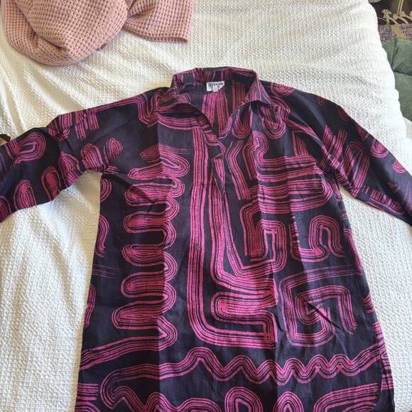 RARE Bel Kazan Piper Tunic NWOT in Orchid Zen, Medium - Picture 4 of 6